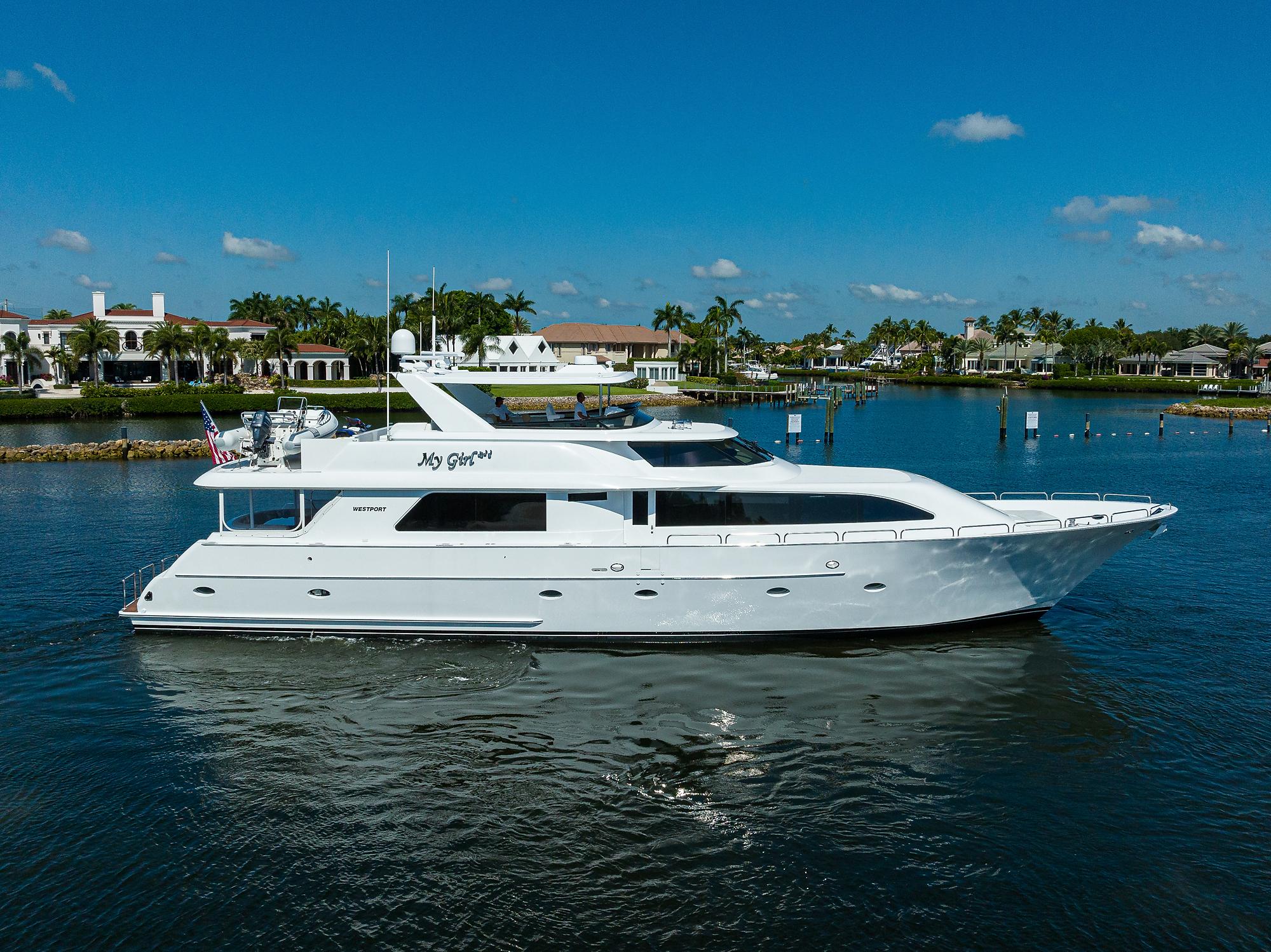 2001 WESTPORT 95 RAISED PILOTHOUSE MY yacht for sale in 