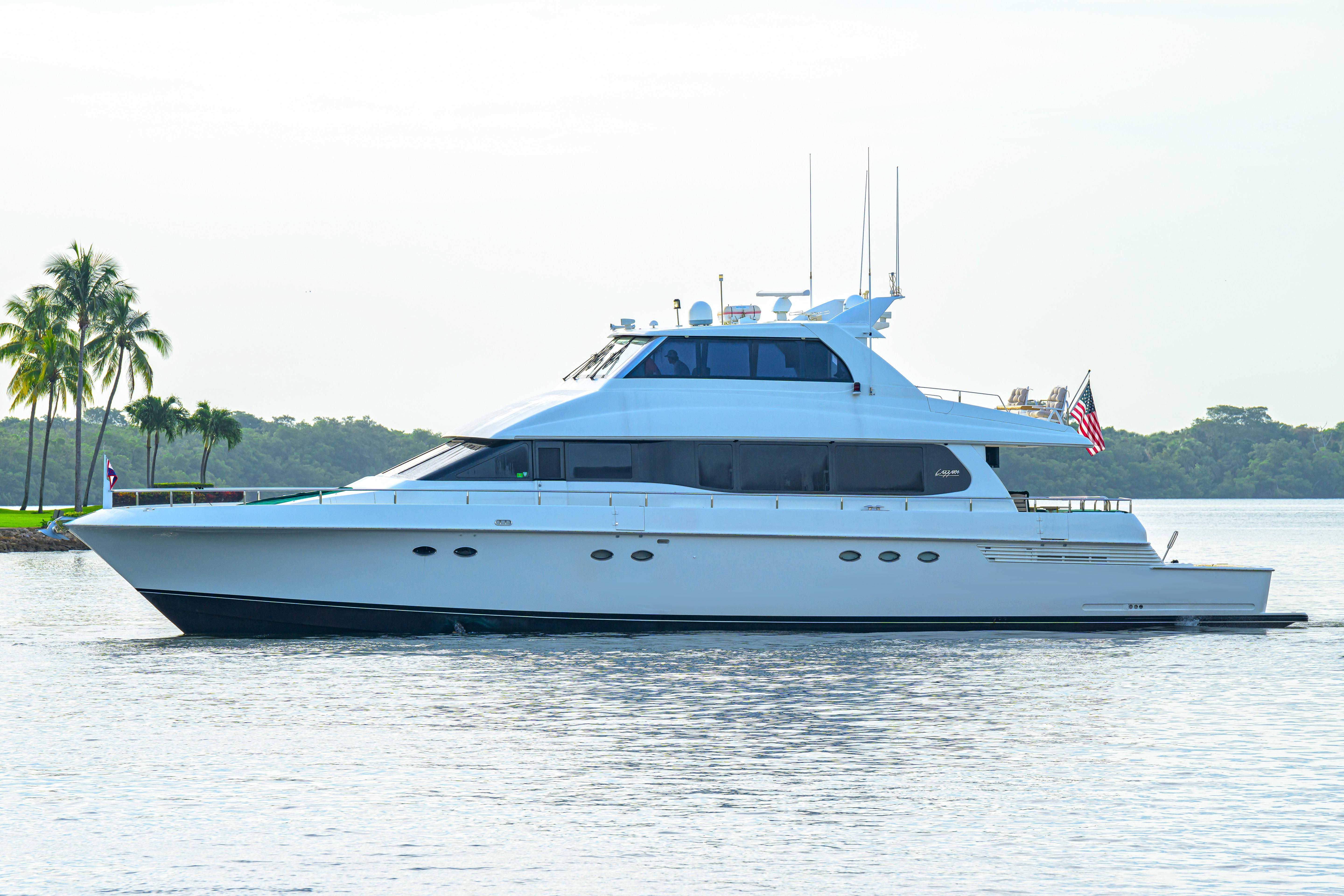 1998 LAZZARA 80 MOTORYACHT