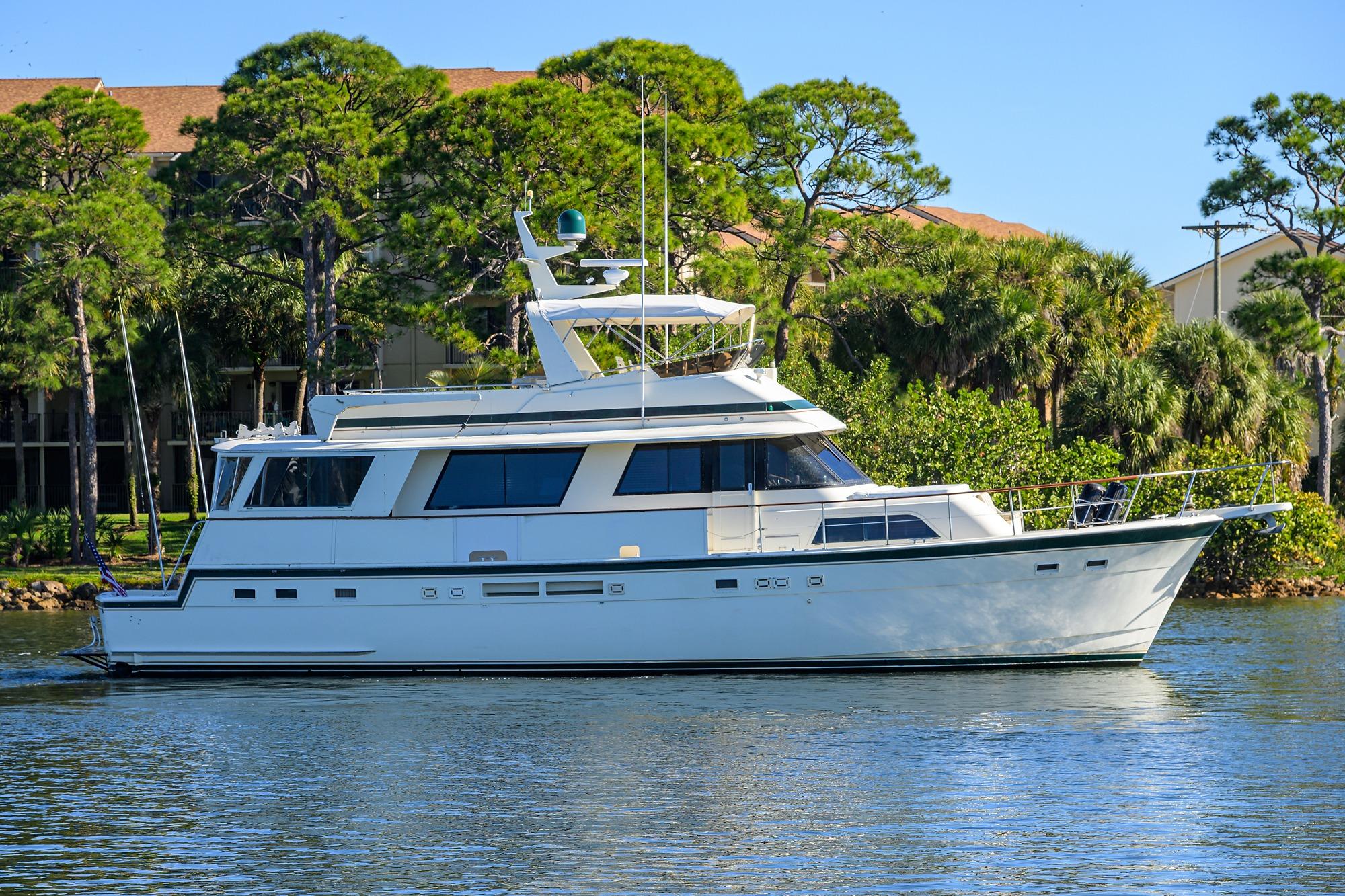 1987 HATTERAS 63 MOTOR YACHT