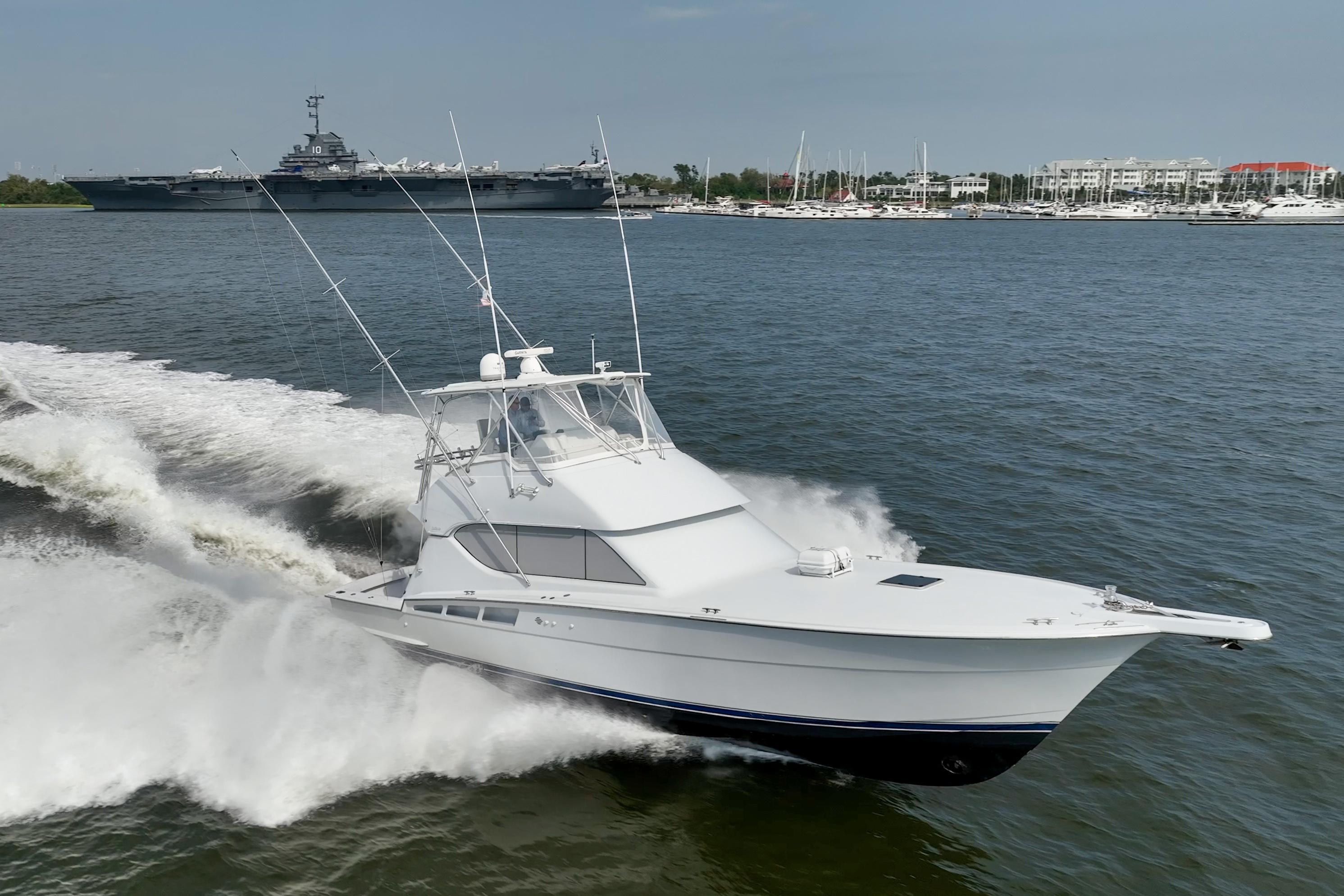 2002 HATTERAS 50 CONVERTIBLE