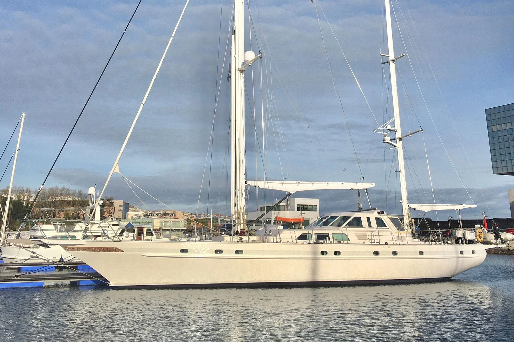 1992 Jongert 25ds Cutter Ketch Deck saloon yacht for sale in