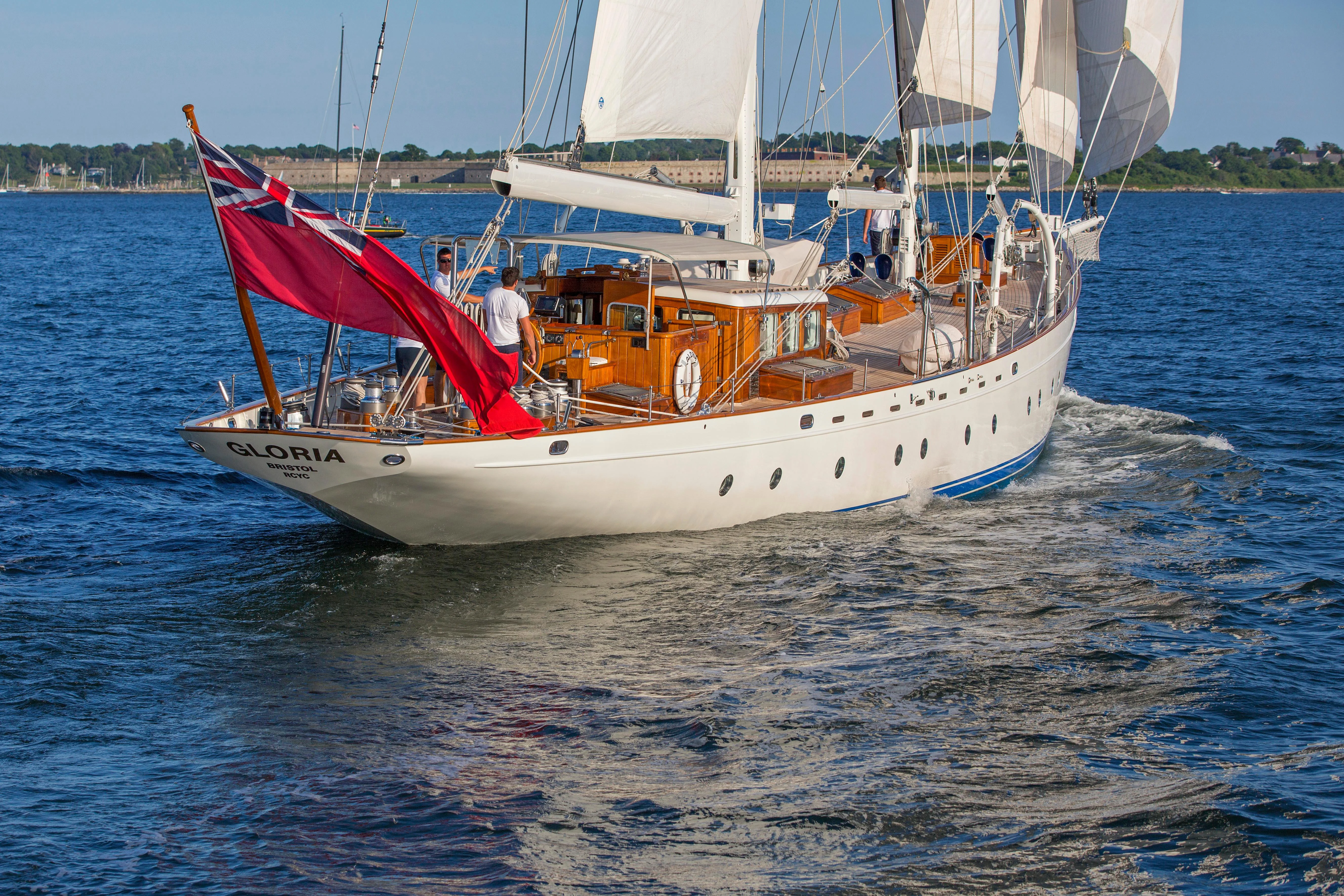 1986 Jongert Staysail Schooner yacht for sale in