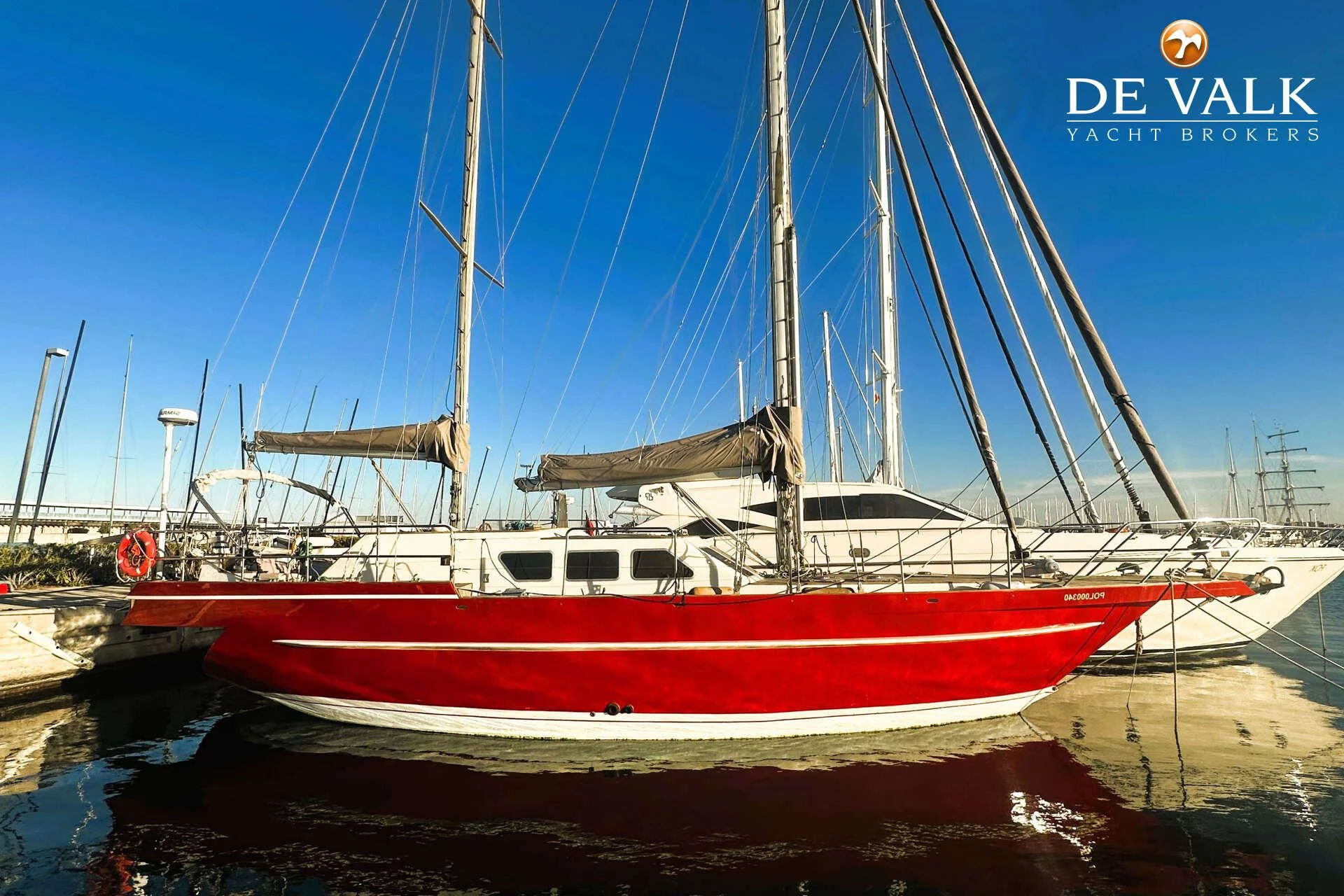 1990 Custom Aluminium Ketch Stern 60 yacht for sale in 
