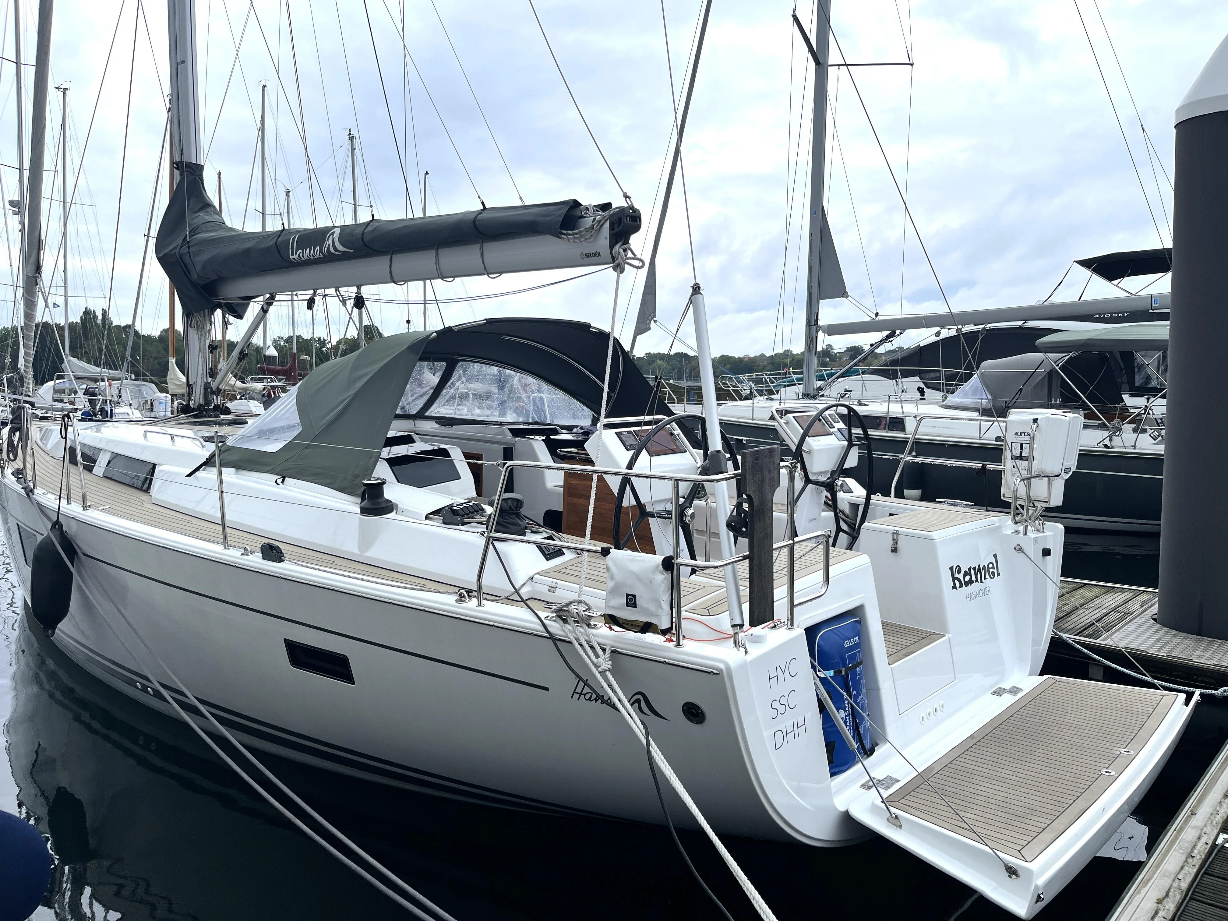 2017 Hanse 455