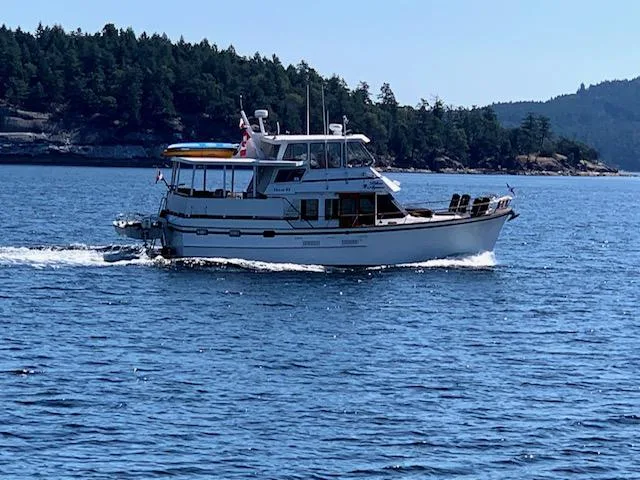1983 Ocean Alexander 43 Flush Aft Deck yacht for sale in 