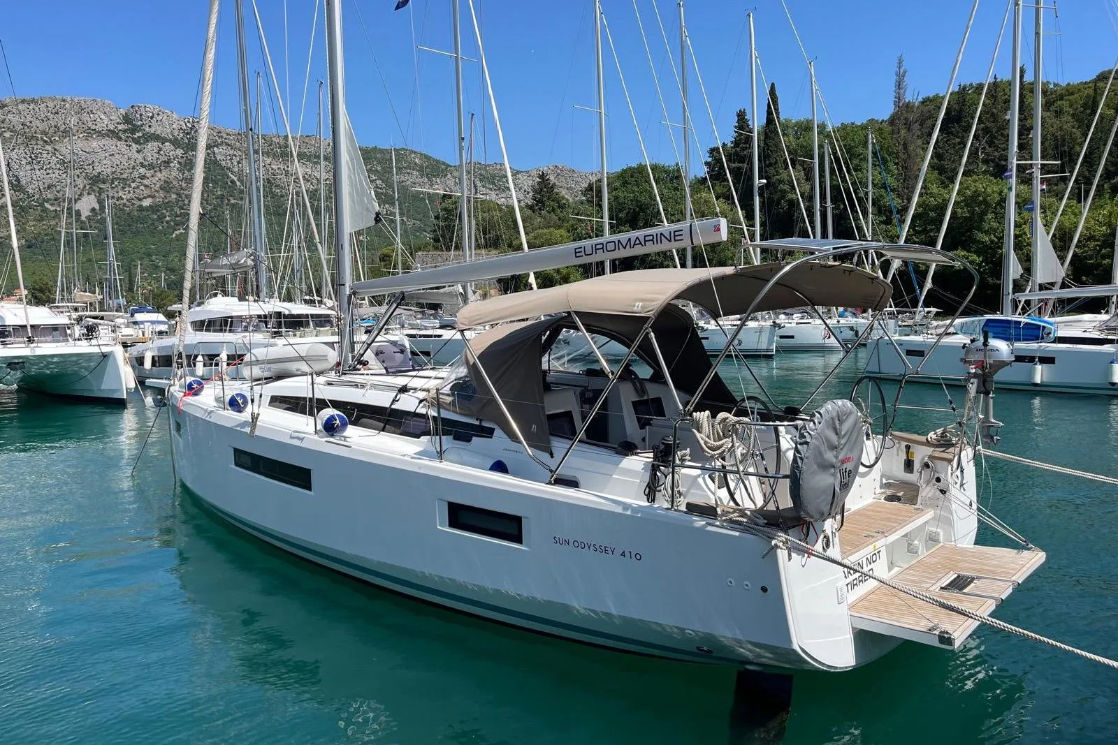 2022 Jeanneau Sun Odyssey 410 yacht for sale in 
