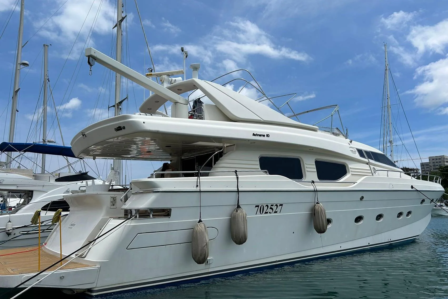 1998 Posillipo Technema 80 yacht for sale in 